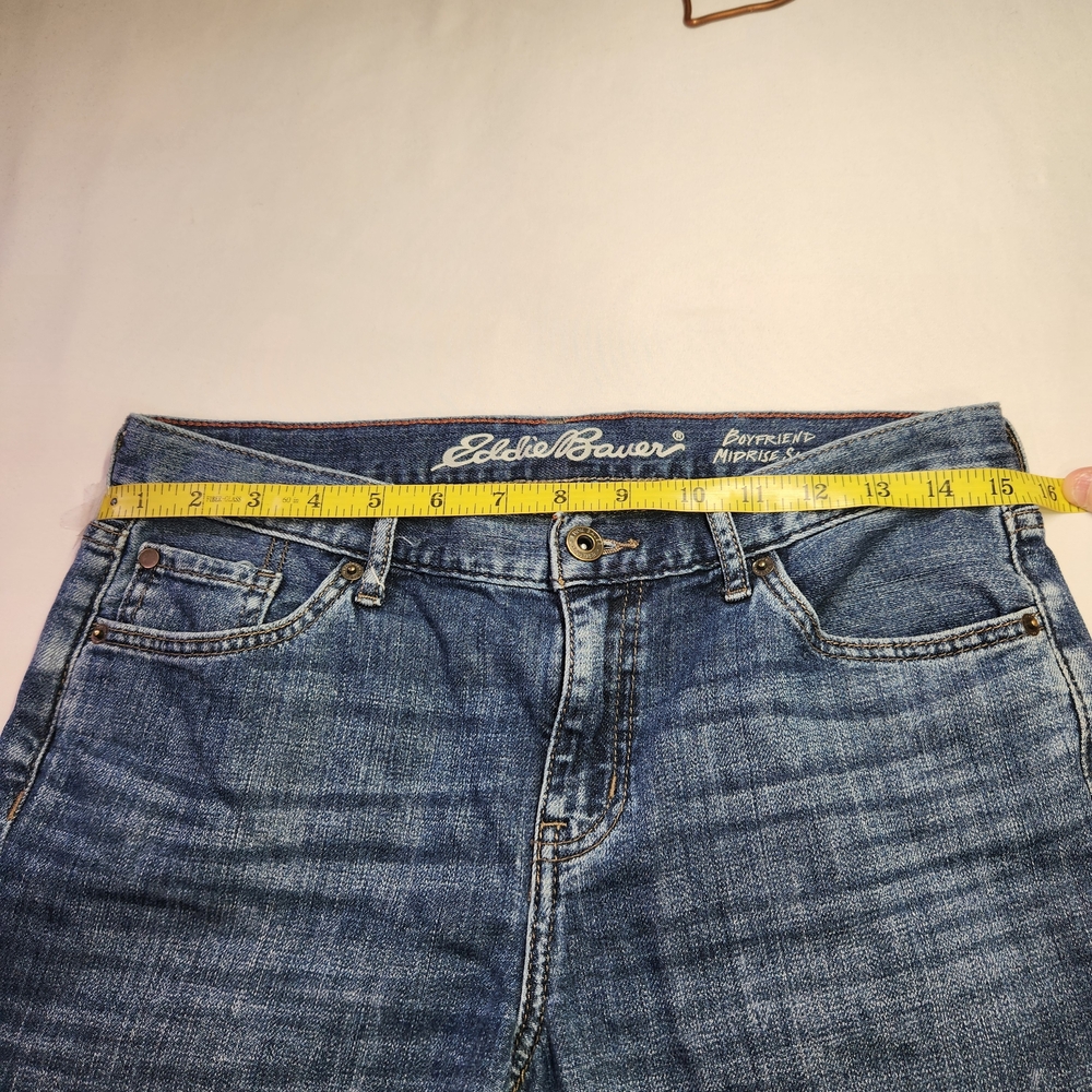 ⭐️Eddie Bauer Boyfriend Mid-Rise Slim Jeans Size P4 Streetwear Denim Casual - Picture 6 of 9